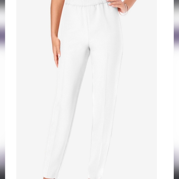 Bend Over Trousers Women's 24W Pull On Elastic Waist - Picture 2 of 6